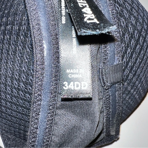 34DD Blackheart Strapless Bra Lined Underwire Push Up Style Goth - Picture 10 of 12